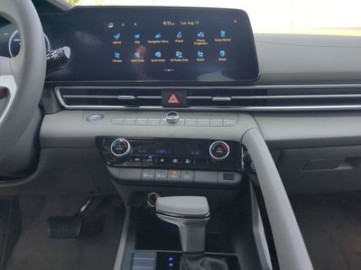 2024 Hyundai Elantra Hybrid Blue