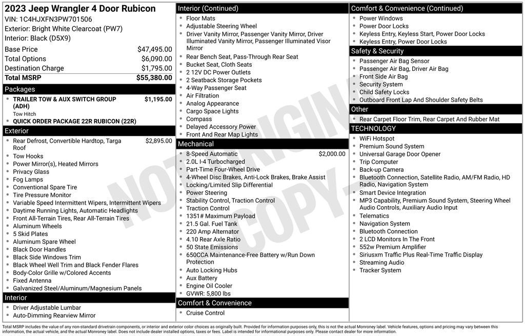 2023 Jeep Wrangler Rubicon