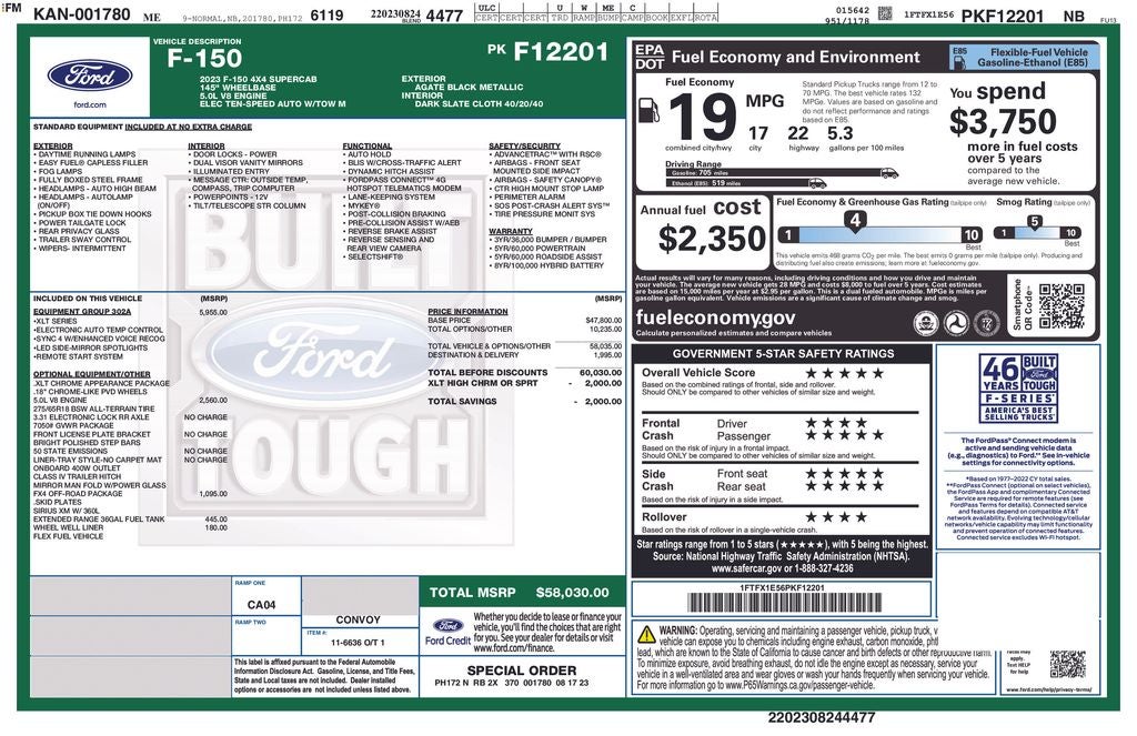 2023 Ford F-150 XLT