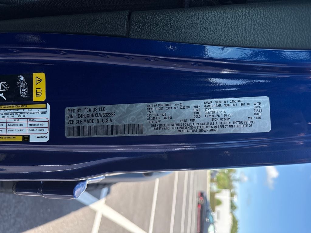 2020 Jeep Wrangler Unlimited Sport