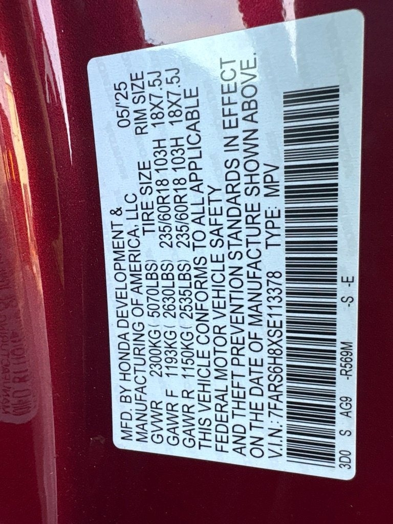 2025 Honda CR-V Hybrid Sport-L