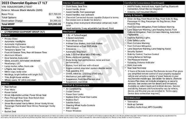 2023 Chevrolet Equinox LT