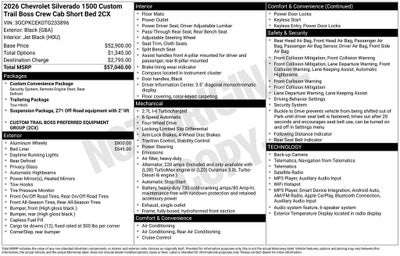 2026 Chevrolet Silverado 1500 Base