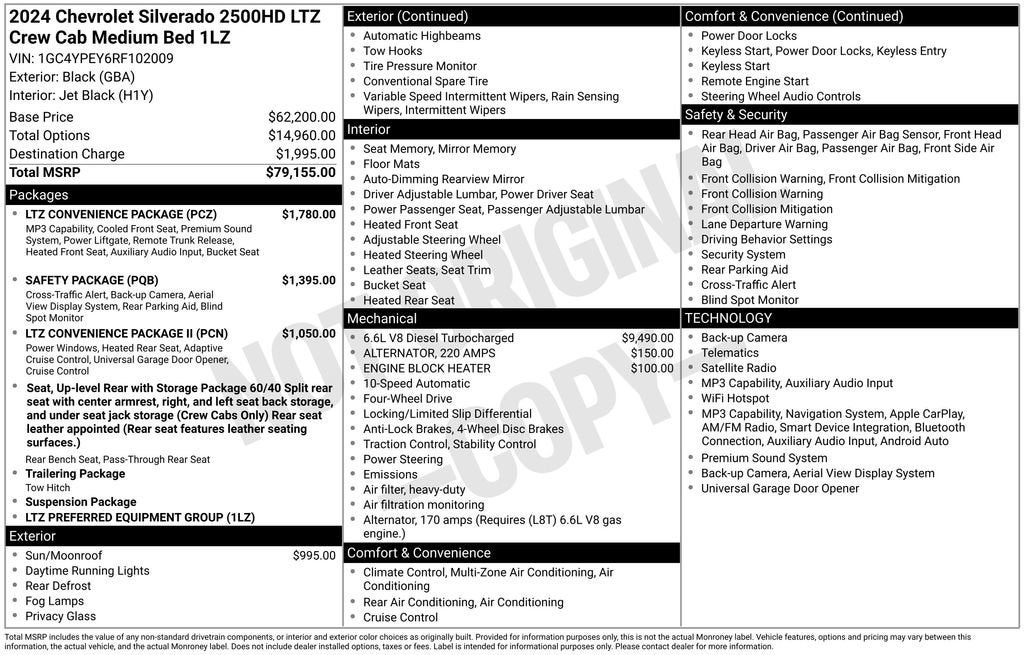 2024 Chevrolet Silverado 2500 HD LTZ