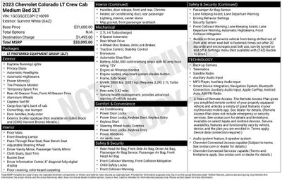 2023 Chevrolet Colorado 2WD LT