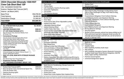 2024 Chevrolet Silverado 1500 RST