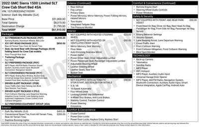 2022 GMC Sierra 1500 Limited SLT