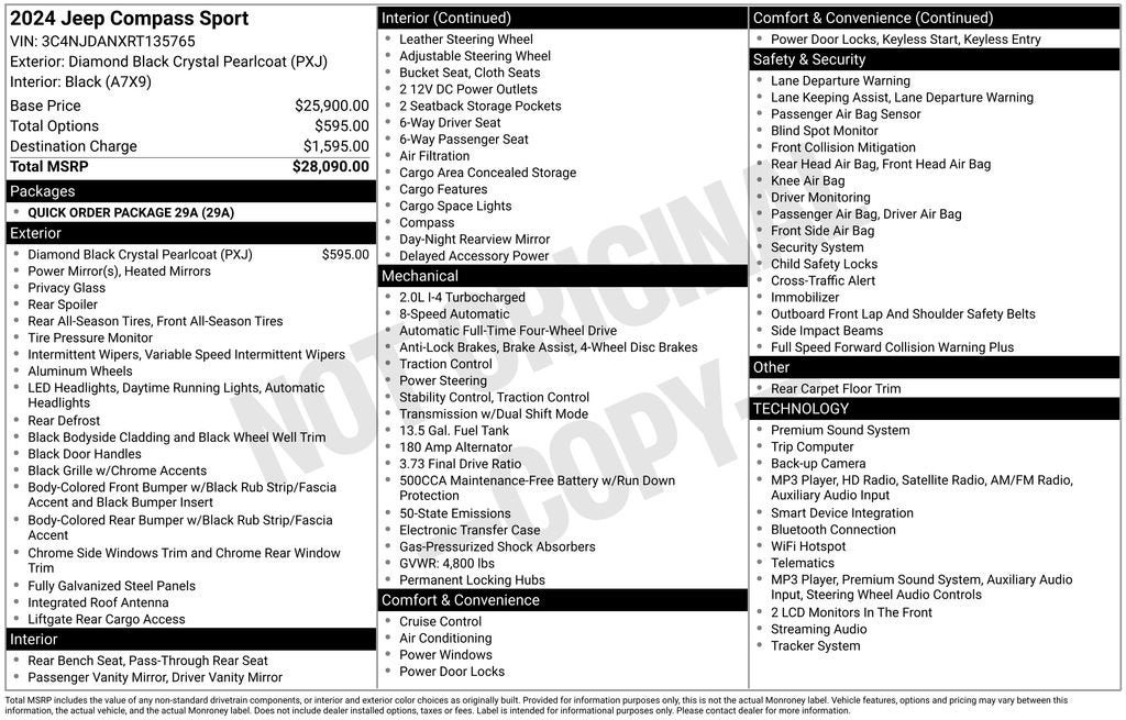 2024 Jeep Compass Sport