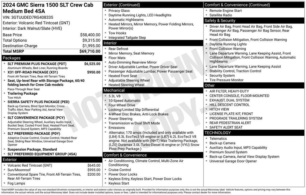 2024 GMC Sierra 1500 SLT
