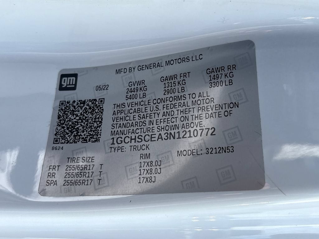 2022 Chevrolet Colorado LT