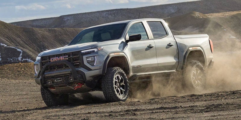 2026 GMC Canyon with side view