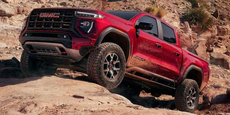 2026 GMC Canyon showing tough performance