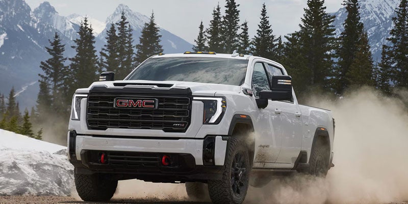 2026 GMC Sierra 2500HD showing tough performance