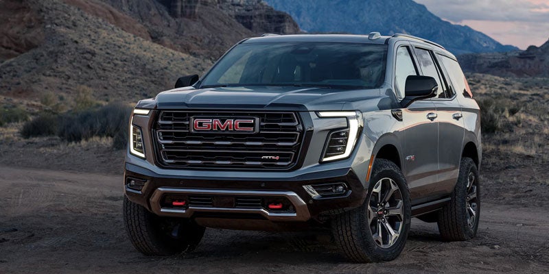 2026 GMC yukon with front view