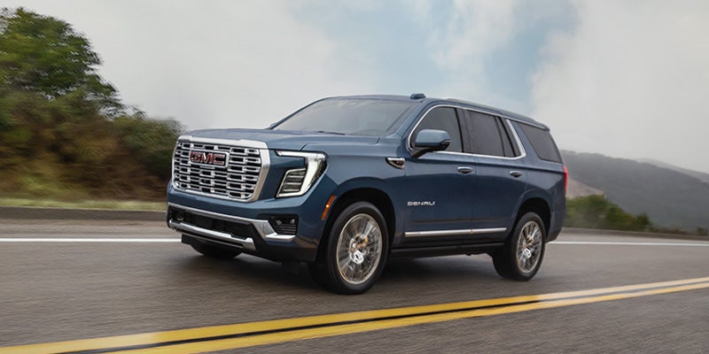 2026 GMC Yukon cruising on road